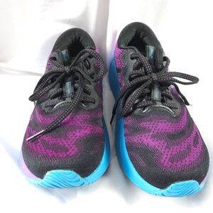 Asics Womens Sz 7  Purple Blue Black  Gel Nimbus Lite 2 Running Shoes 1012A882